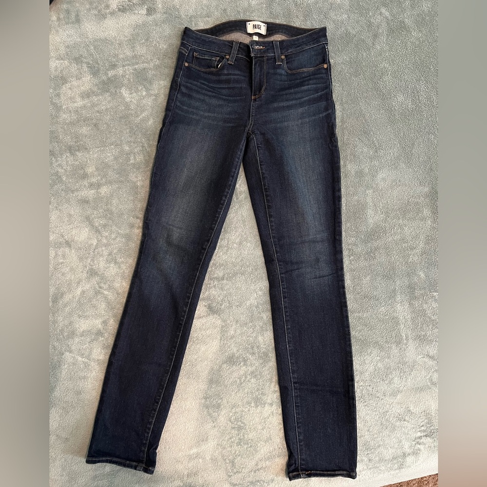 EUC - Paige Skyline Skinny Jeans, Size 29